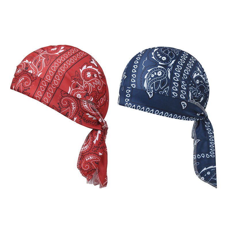 1+1 FREE OFFER! 🎁 Own the road, forget the sweat. 🚴‍♂️💨 Stretch pirate hat for outdoor sports