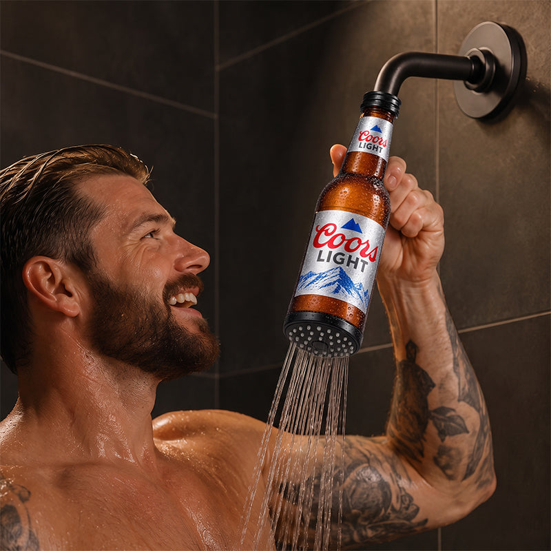 🍺🚿 Turn Your Shower into a Conversation Starter — Beer Bottle Shower Head