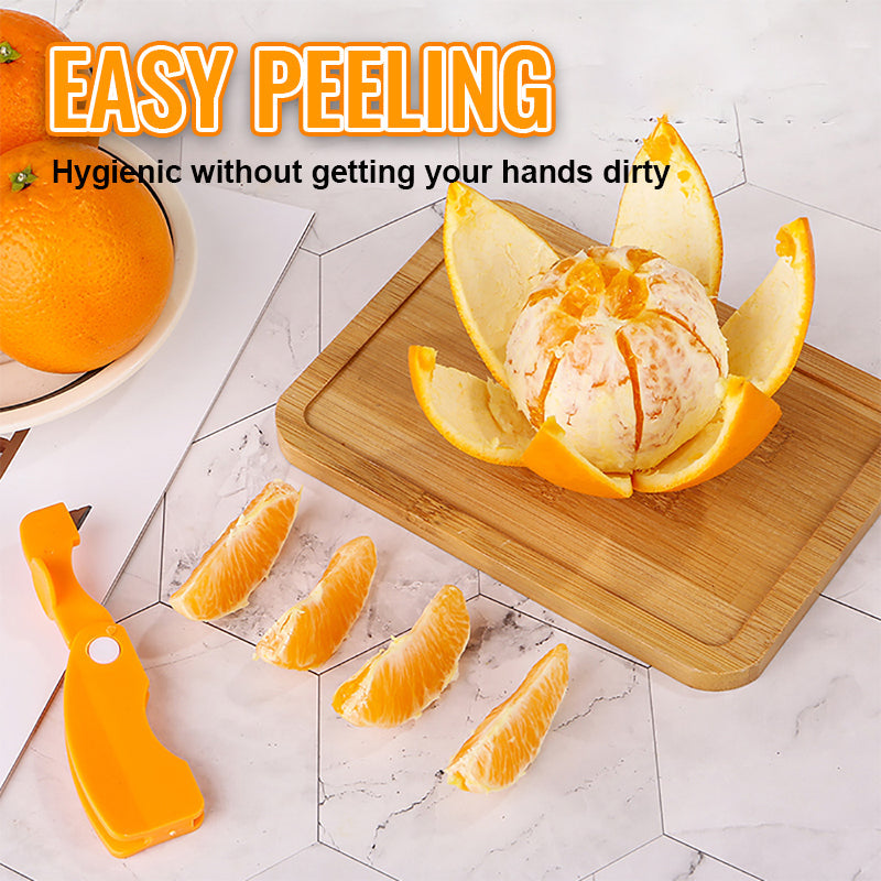🍊Folding Orange Peeling Knife-- Effortless Peeling, No Mess, and Perfect for On-the-Go