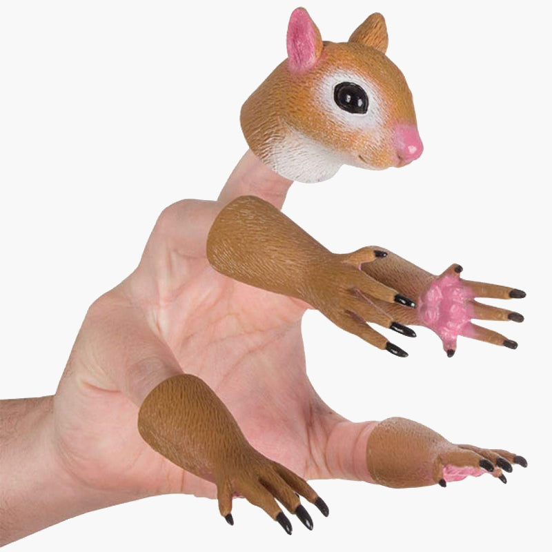 🐿️Quirky Animal Finger Puppet Set