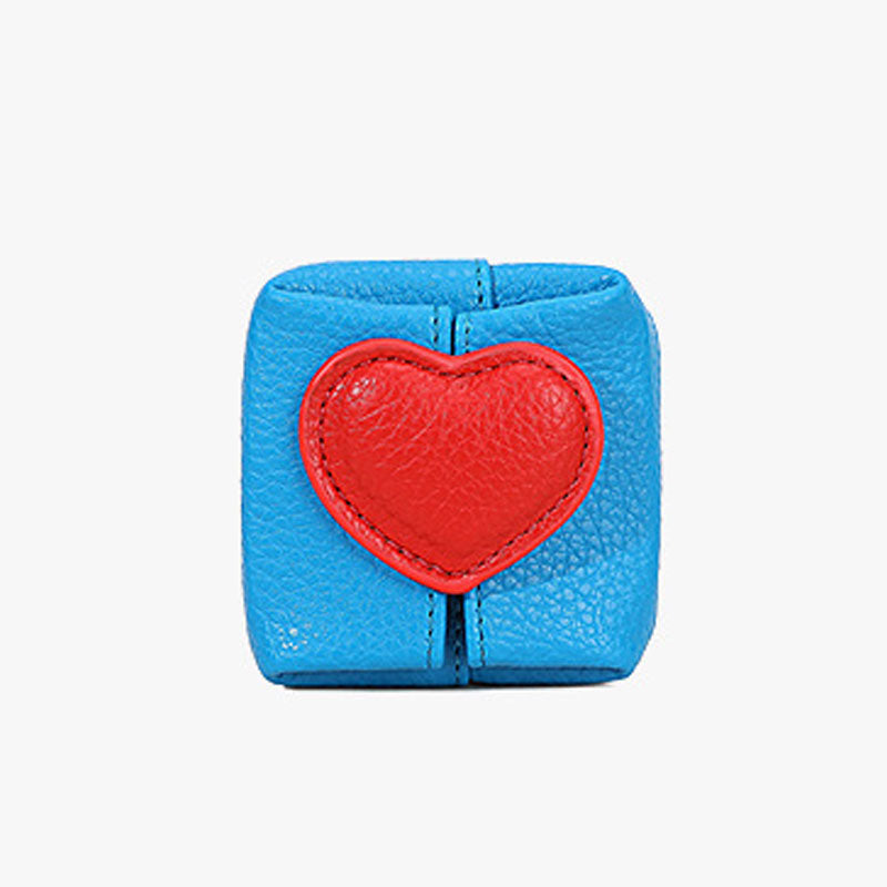 🥹💖A small, divine luxury gift for jewelry lovers --Sweetheart Mini Leather Clutch
