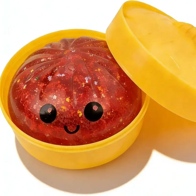 🥟Squeeze Your Stress Away with Glittery Cuteness! ✨💖