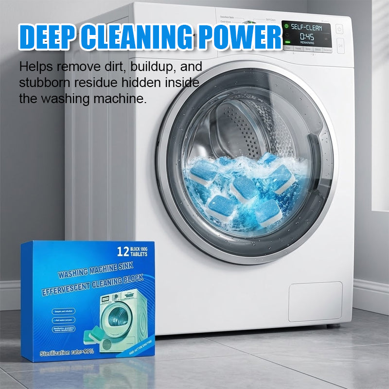 Say goodbye to smelly laundry! ✨ – Deep cleaning for your washing machine