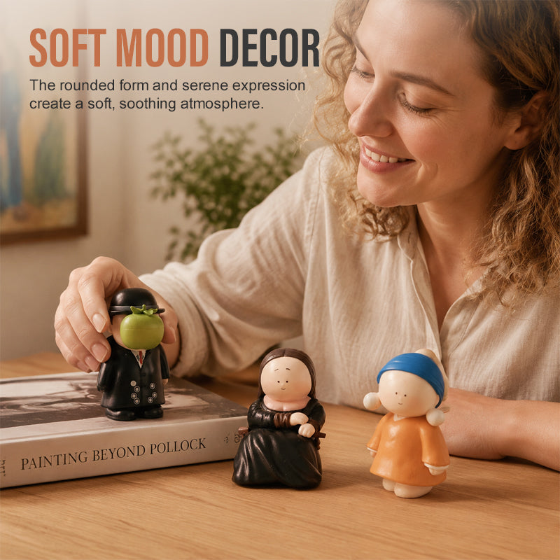 🎨 Great Artists Blind Box Figurine Collection-Brighten up your desk with a touch of classic art✨