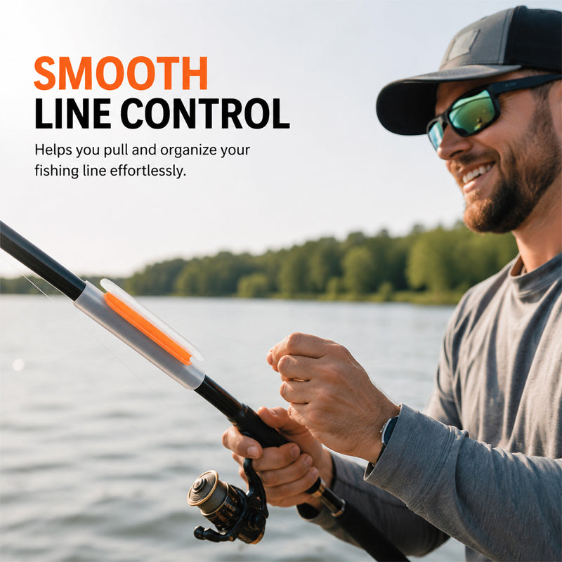 🎣 Detachable Silicone Rod Line Keeper — Tangle-Free Storage & Easy Transport for Every Angler! ✨🐟