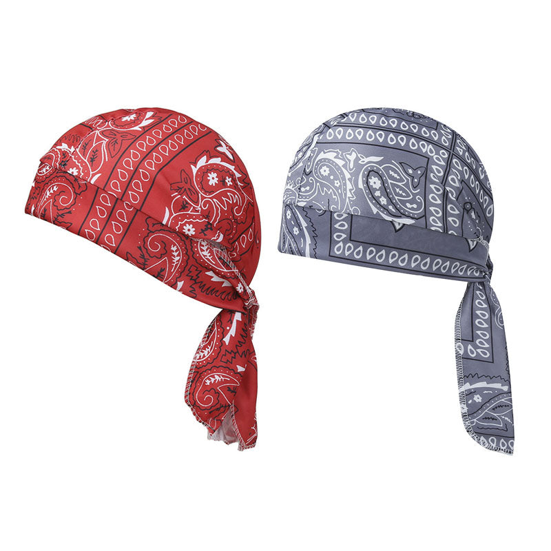 1+1 FREE OFFER! 🎁 Own the road, forget the sweat. 🚴‍♂️💨 Stretch pirate hat for outdoor sports