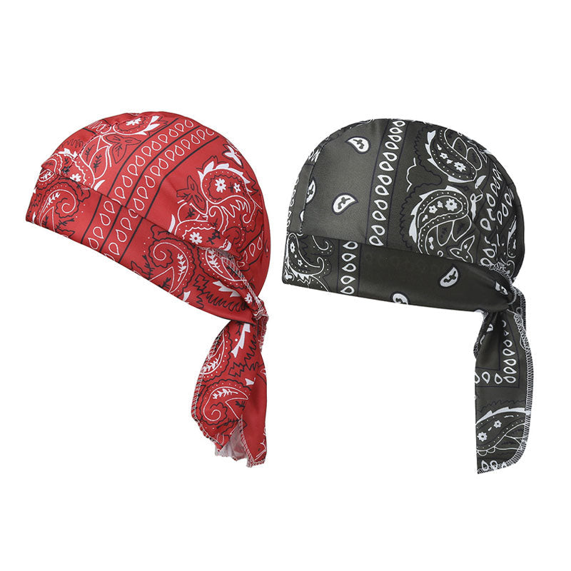 1+1 FREE OFFER! 🎁 Own the road, forget the sweat. 🚴‍♂️💨 Stretch pirate hat for outdoor sports