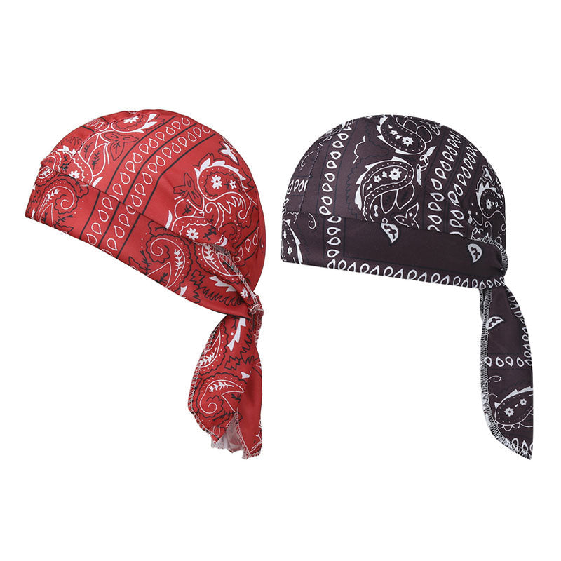 1+1 FREE OFFER! 🎁 Own the road, forget the sweat. 🚴‍♂️💨 Stretch pirate hat for outdoor sports