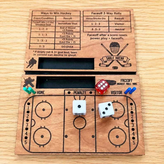 🎁Last Day 50% OFF  🏒Step up to the rink and let the good times roll🎲 Hockey Dice Game