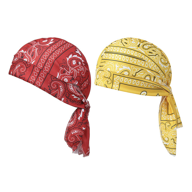 1+1 FREE OFFER! 🎁 Own the road, forget the sweat. 🚴‍♂️💨 Stretch pirate hat for outdoor sports