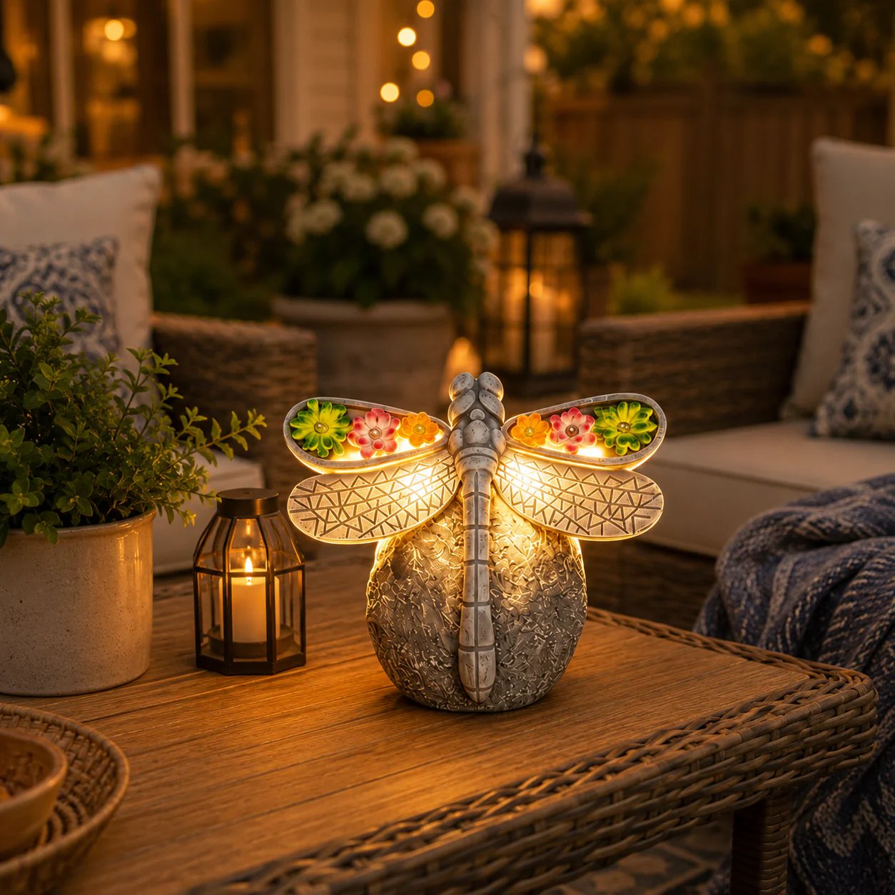 ✨ Magical Glowing Dragonfly Light — Perfect Garden Gift! 🎁