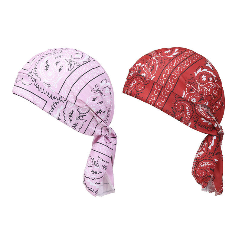1+1 FREE OFFER! 🎁 Own the road, forget the sweat. 🚴‍♂️💨 Stretch pirate hat for outdoor sports