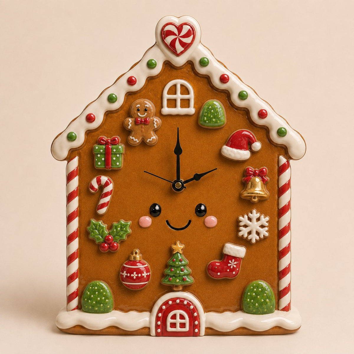 🎄 Interactive Magnetic Christmas Tree Clock — Creative Holiday Decor Kids Can Actually Play With! ✨🕰️