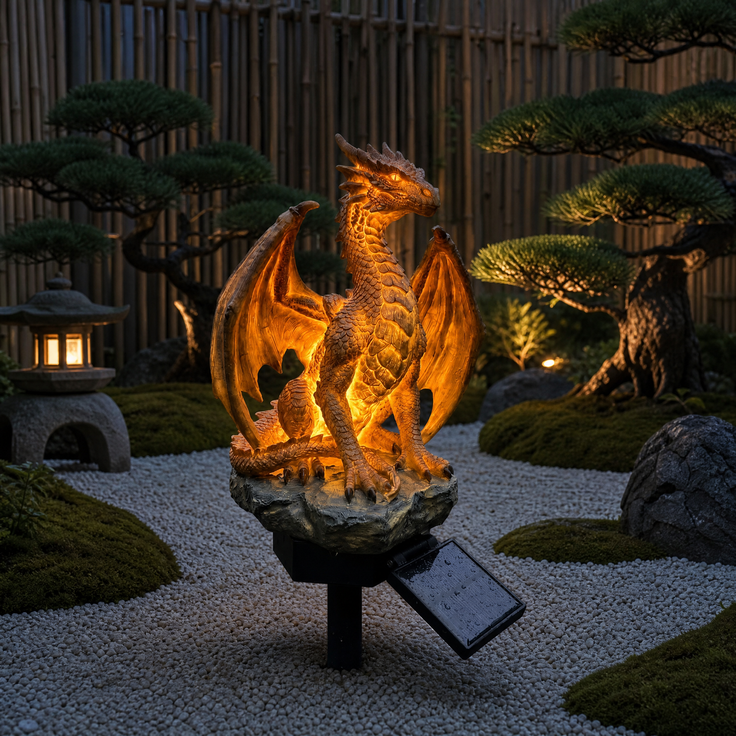 🔥Golden Ember Dragon Solar Light (🐉✨Special Legacy Edition)