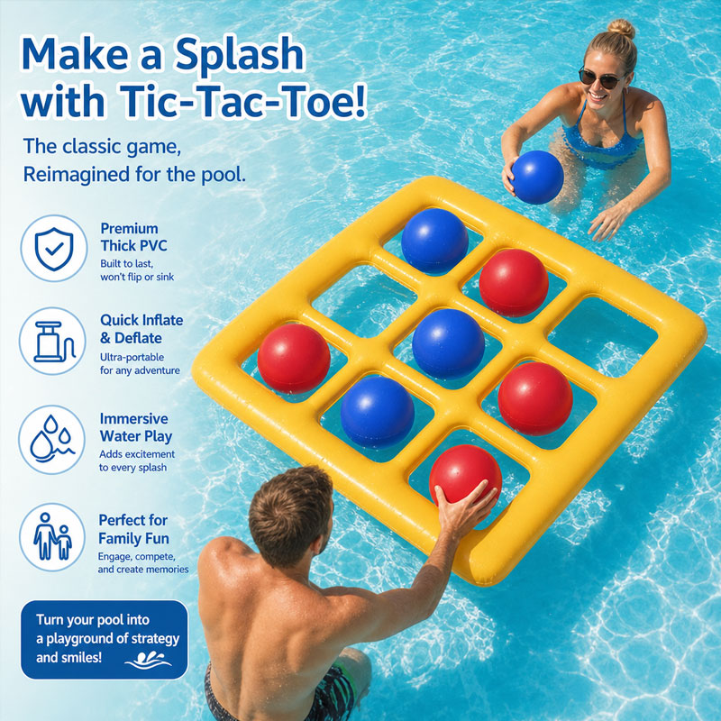 🔥💦Summer's too short for boring floats! 🏝️Inflatable Water Play Set