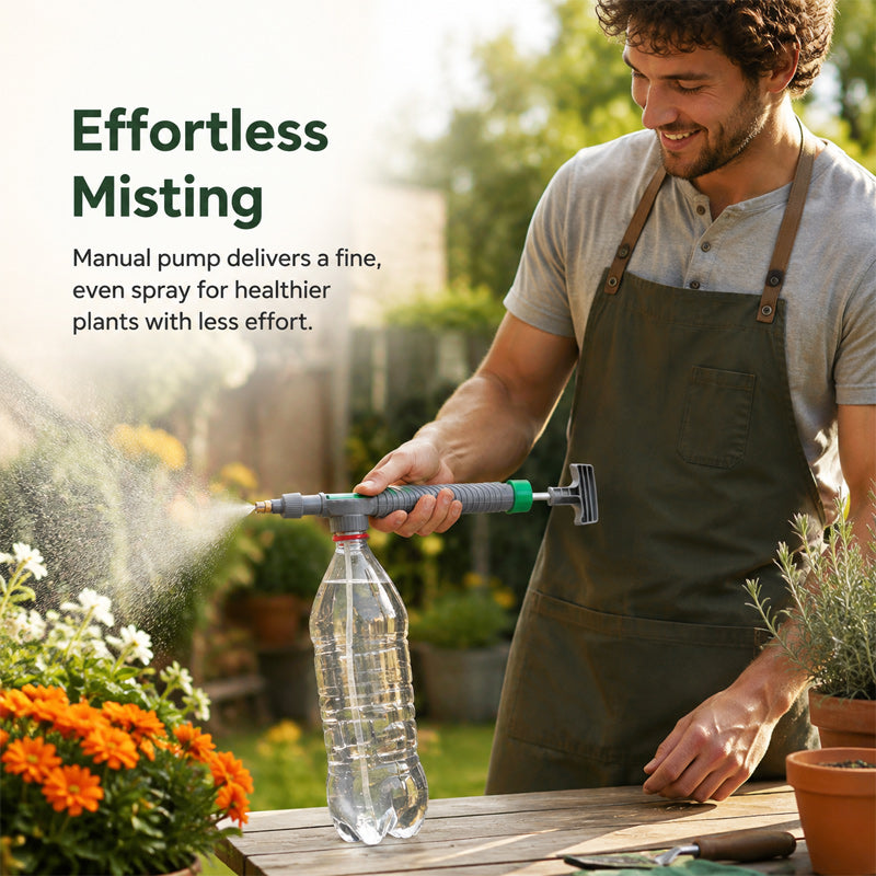 🌿 Multi-Purpose Garden Mist Sprayer-Turn any bottle into your best gardening tool! 💧✨