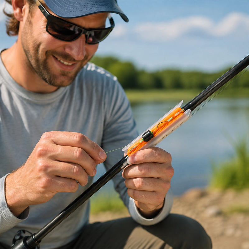 🎣 Detachable Silicone Rod Line Keeper — Tangle-Free Storage & Easy Transport for Every Angler! ✨🐟