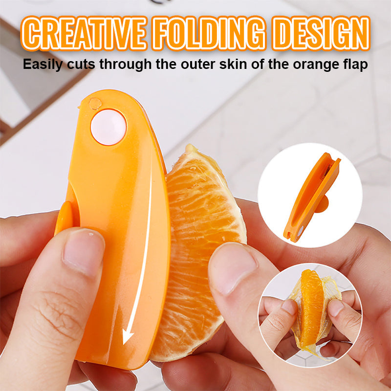 🍊Folding Orange Peeling Knife-- Effortless Peeling, No Mess, and Perfect for On-the-Go