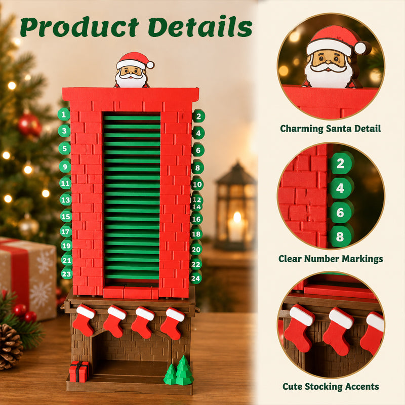 🎄🎅 Christmas Chimney Advent Calendar — count down the days, one shared moment at a time