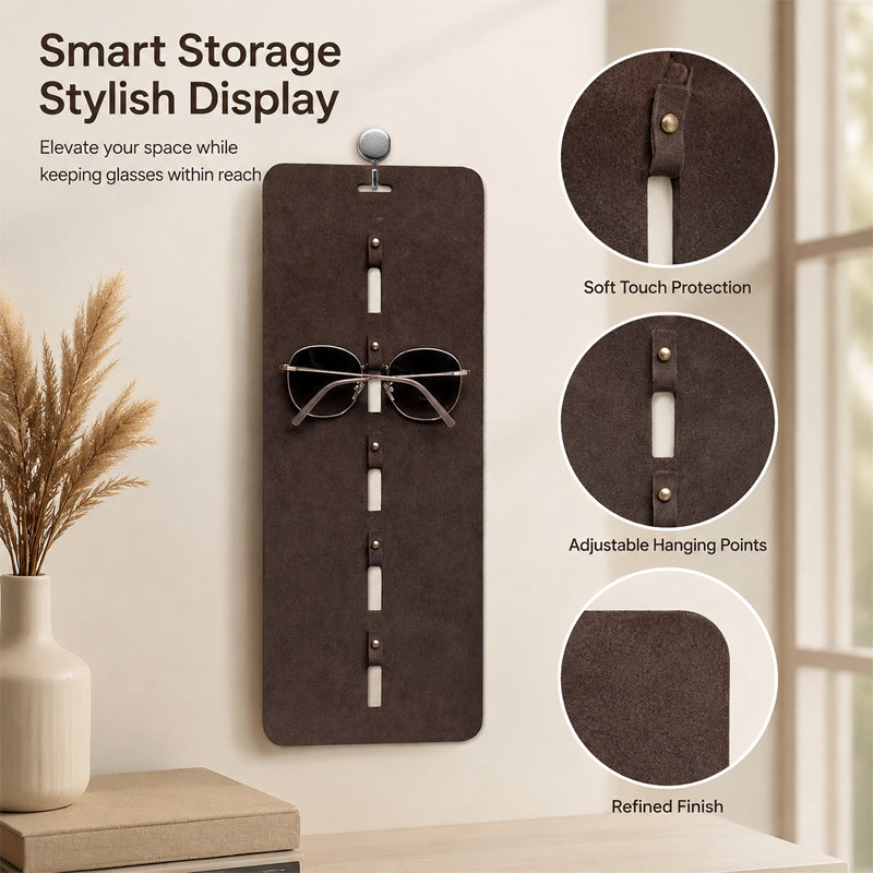 👓 Wall-Mounted Glasses Hanger — Effortless Multi-Pair Storage for a Tidy Home! ✨🕶️