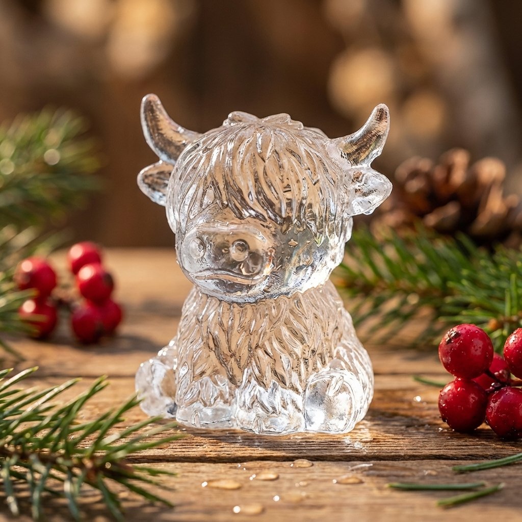 🎁Buy 1 Get 1 Free🐮Meet your new favourite drinking buddy! -- Mini Highland Cow Ice Cube Mold