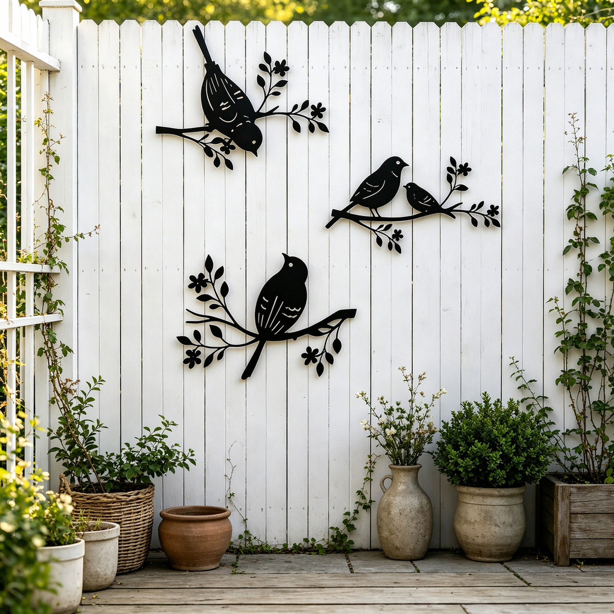 ✨ Metal Bird Wall Decor Set of 3--nature-inspired accents for indoor and outdoor walls