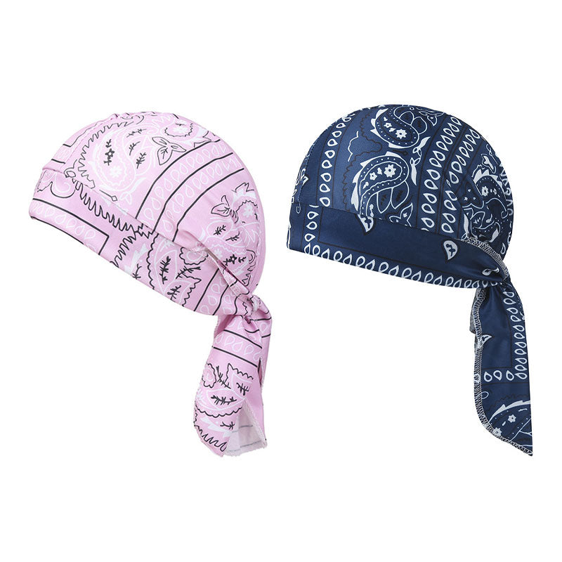 1+1 FREE OFFER! 🎁 Own the road, forget the sweat. 🚴‍♂️💨 Stretch pirate hat for outdoor sports