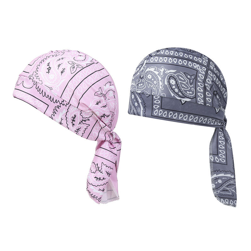 1+1 FREE OFFER! 🎁 Own the road, forget the sweat. 🚴‍♂️💨 Stretch pirate hat for outdoor sports