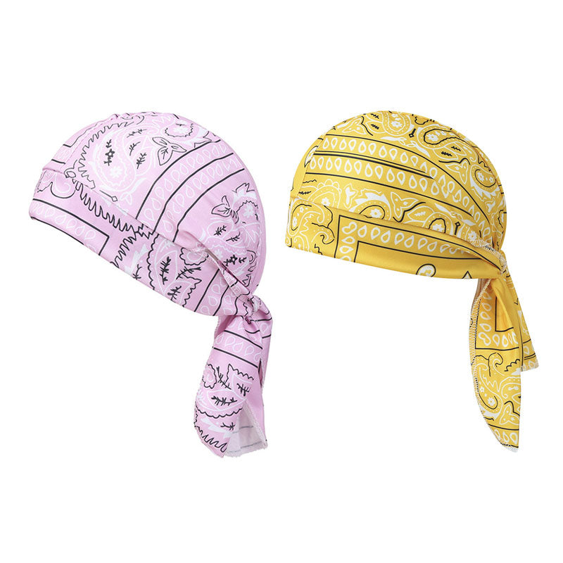 1+1 FREE OFFER! 🎁 Own the road, forget the sweat. 🚴‍♂️💨 Stretch pirate hat for outdoor sports