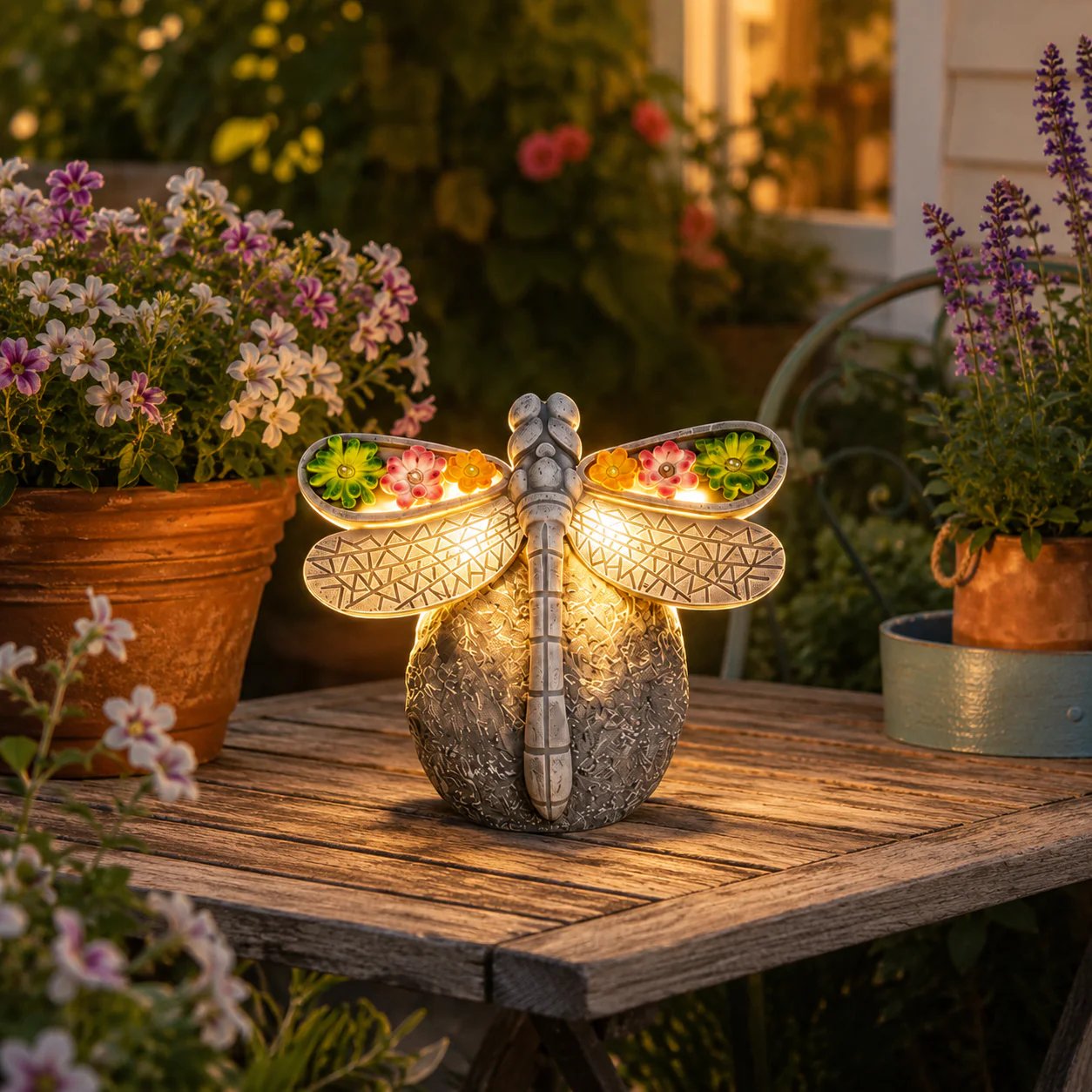 ✨ Magical Glowing Dragonfly Light — Perfect Garden Gift! 🎁