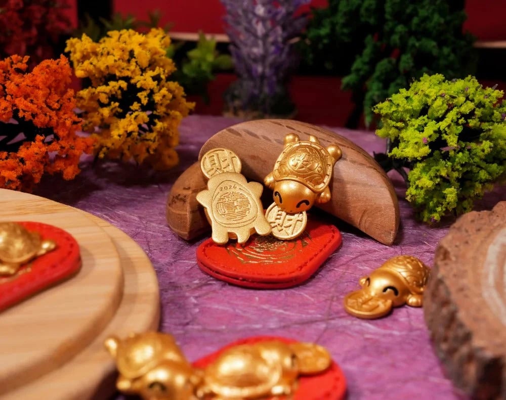 🐢2026 Golden Turtle Wealth Charm – Bite Down on Prosperity! 🍀✨