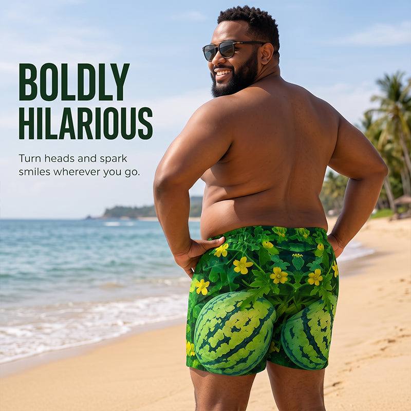 🍉🌿 Bold, Juicy & Full of Personality — Watermelon Print T-Shirt Set