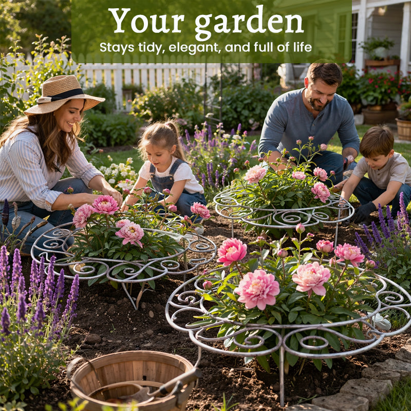 🌸 Your flowers stand tall, silently – plant support that disappears in the greenery! 🌿✨