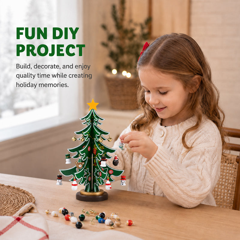 🎄 DIY Wooden Christmas Decorations--24 Daily Mini Surprise Boxes