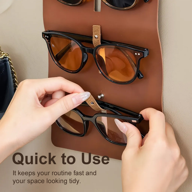 👓 Wall-Mounted Glasses Hanger — Effortless Multi-Pair Storage for a Tidy Home! ✨🕶️