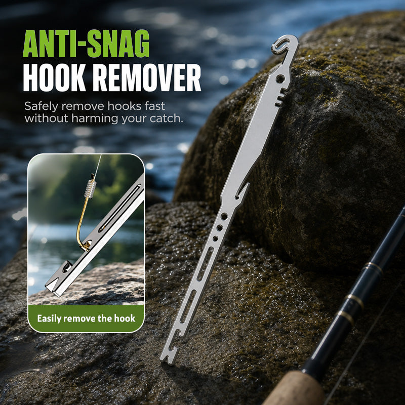 🎣Multi-functional 6-in-1 Fishing Knotter & Hook Remover Tool