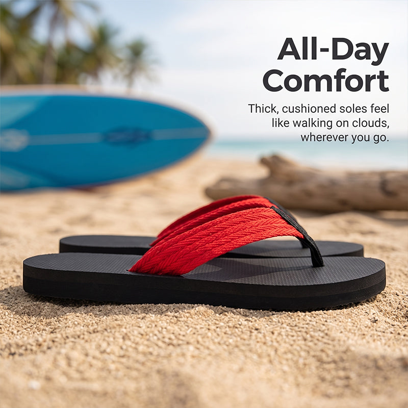 🏖️ Summer Beach Flip-Flops: Walk with Attitude! 👣