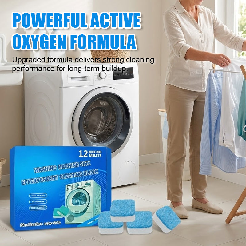 Say goodbye to smelly laundry! ✨ – Deep cleaning for your washing machine