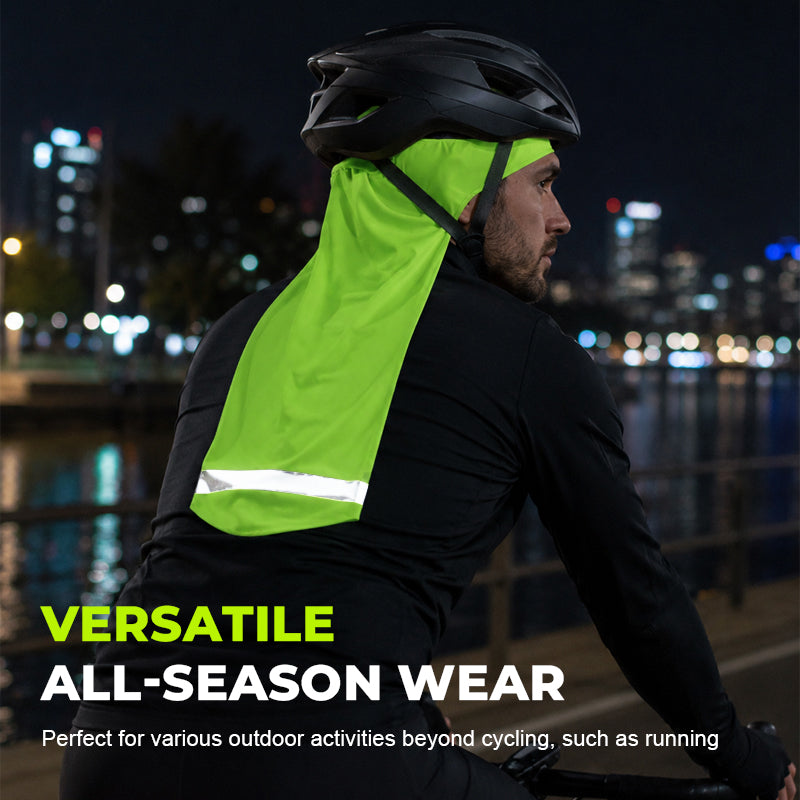 🚴‍♂️ Ultimate Breathable Headwear: Anti-UV Neck Protection with Reflective Strip! 🦺