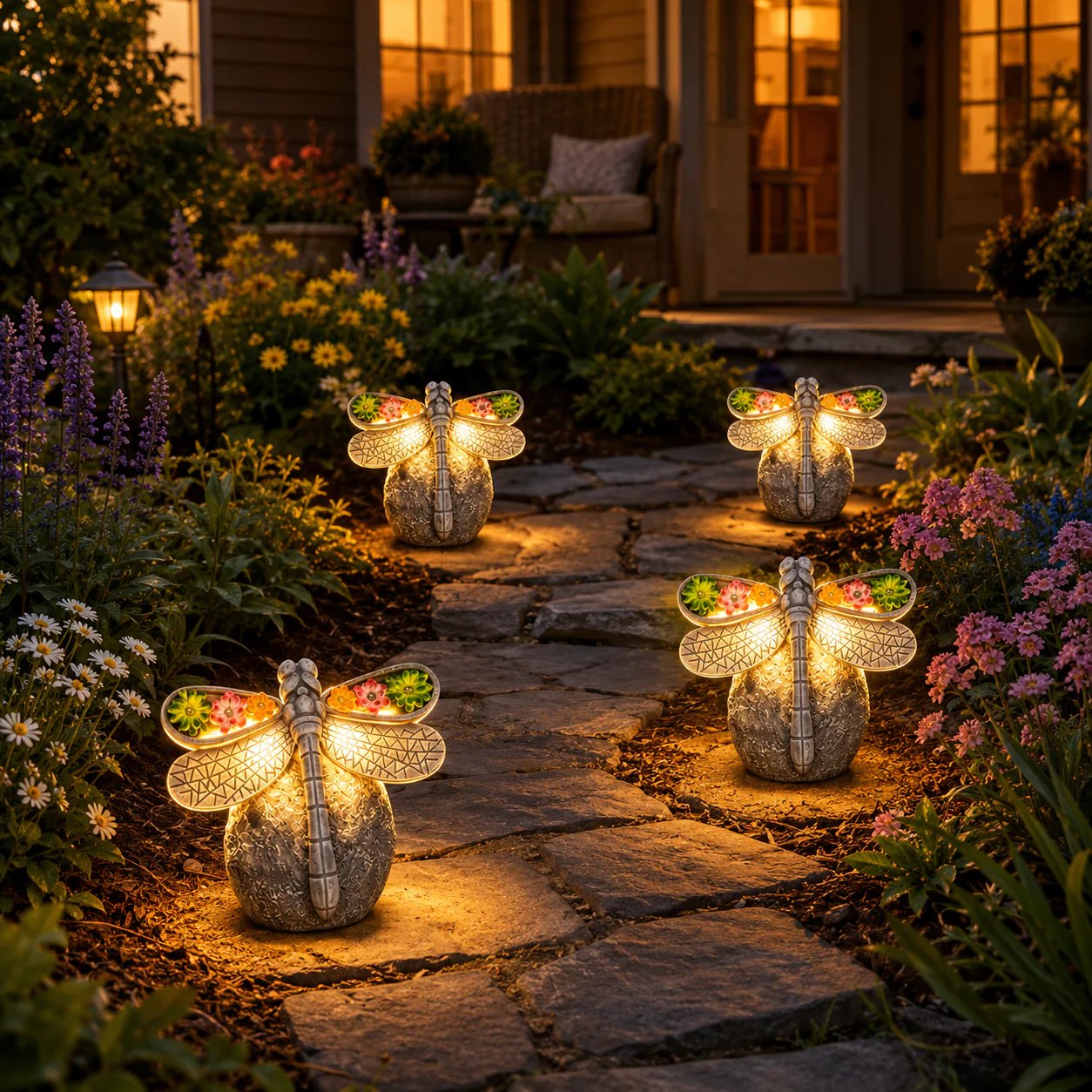 ✨ Magical Glowing Dragonfly Light — Perfect Garden Gift! 🎁