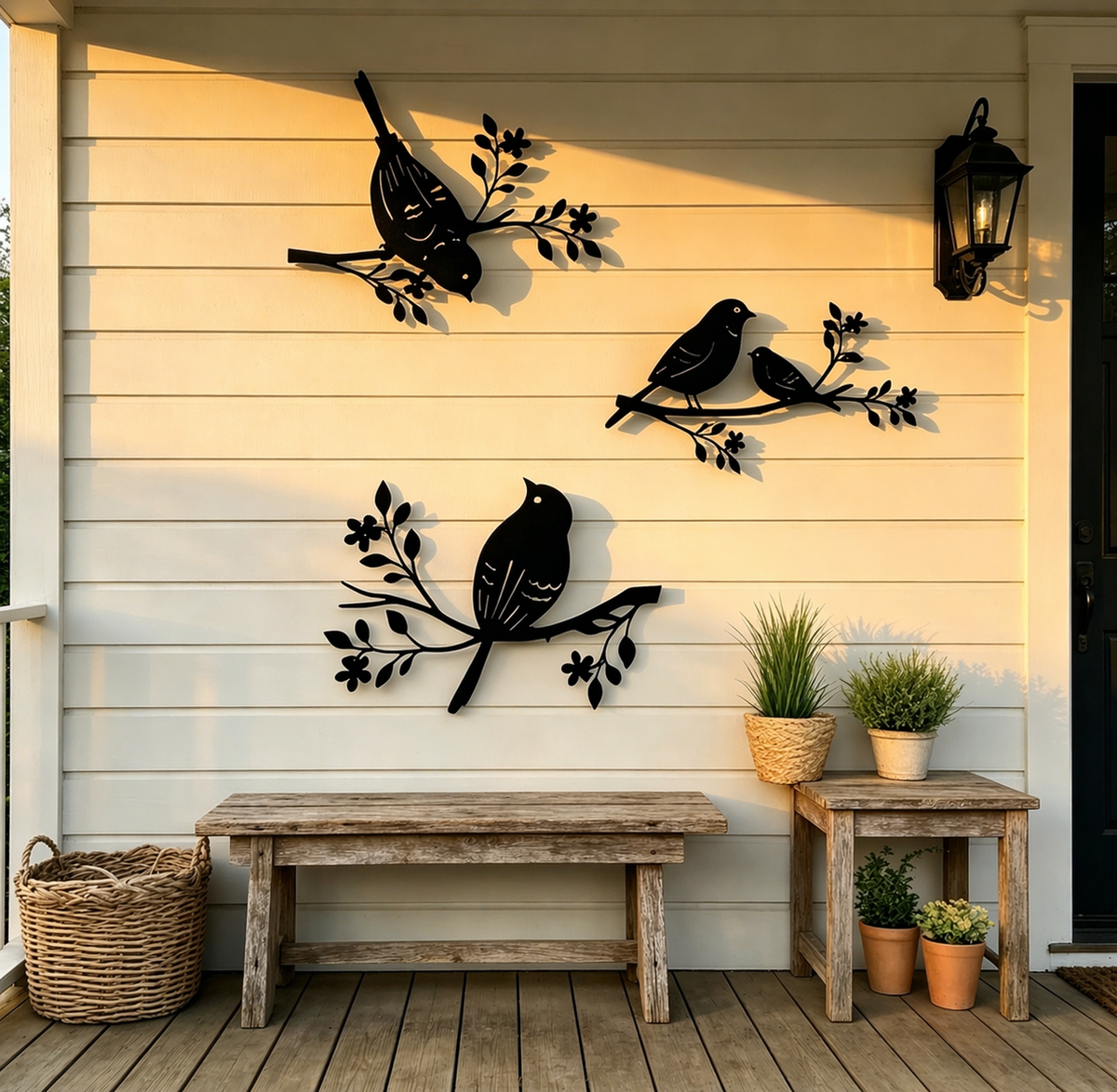 ✨ Metal Bird Wall Decor Set of 3--nature-inspired accents for indoor and outdoor walls