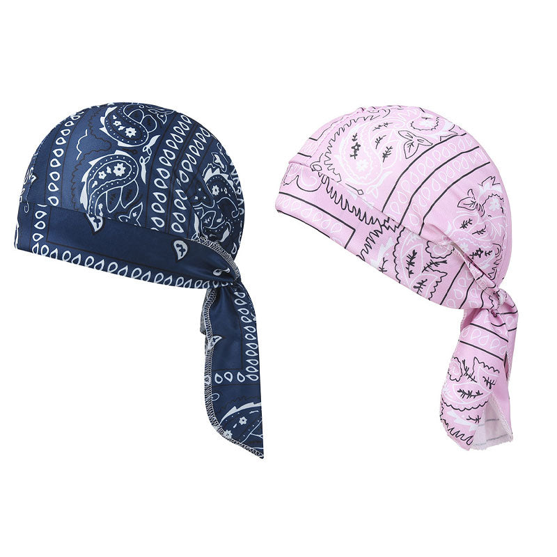 1+1 FREE OFFER! 🎁 Own the road, forget the sweat. 🚴‍♂️💨 Stretch pirate hat for outdoor sports