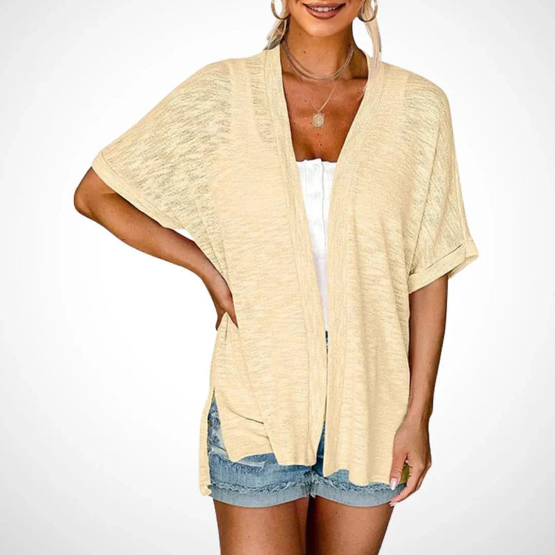 🌊2026 New Stylish Flowy Short Sleeve Cardigan