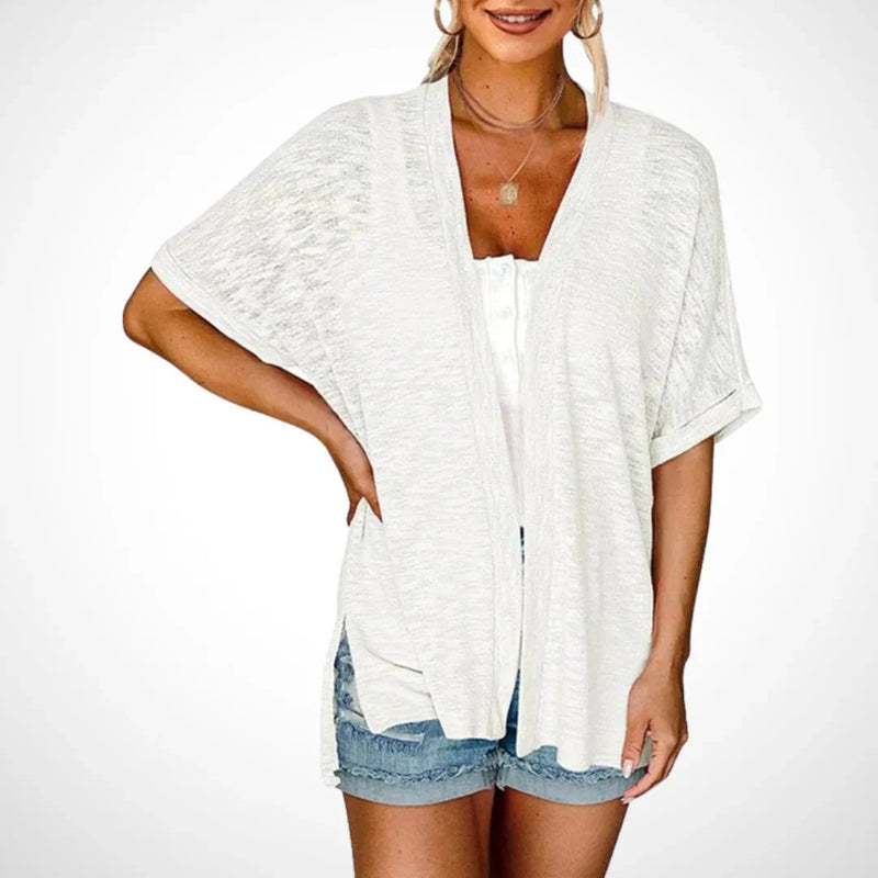 🌊2026 New Stylish Flowy Short Sleeve Cardigan