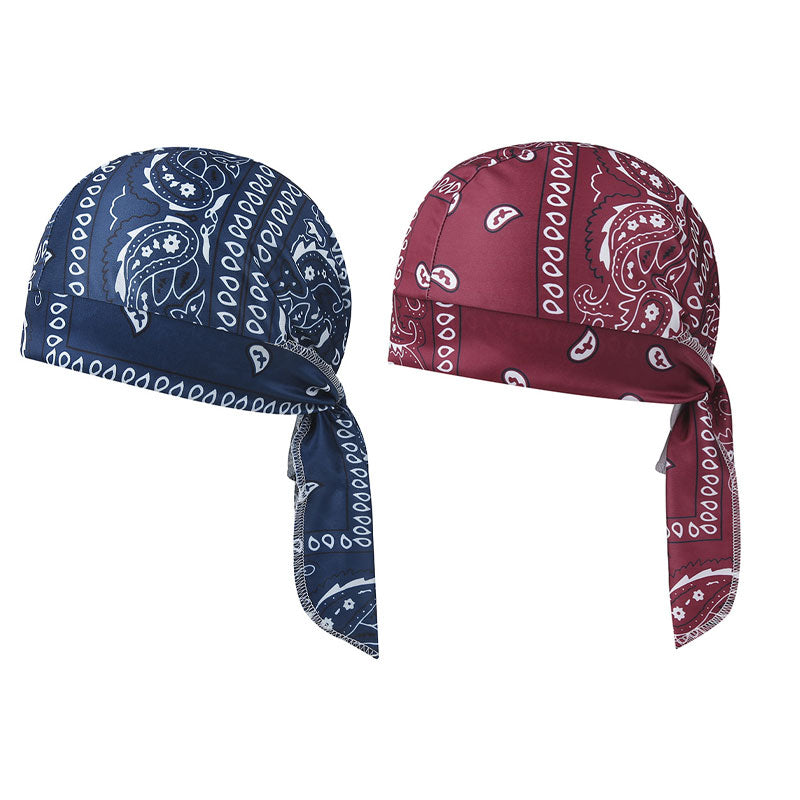 1+1 FREE OFFER! 🎁 Own the road, forget the sweat. 🚴‍♂️💨 Stretch pirate hat for outdoor sports