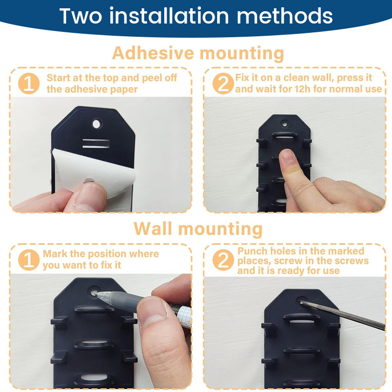 🧢 Hat Wall Storage Rack — Heavy-Duty Adhesive & Space-Saving Design! 🧢✨
