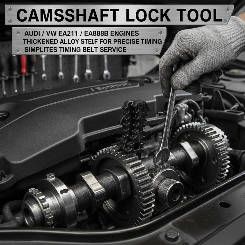 🔩Master Your Timing – Professional Camshaft Locking Tool🔧