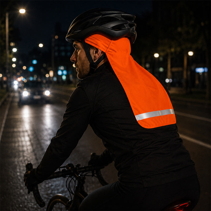 🚴‍♂️ Ultimate Breathable Headwear: Anti-UV Neck Protection with Reflective Strip! 🦺