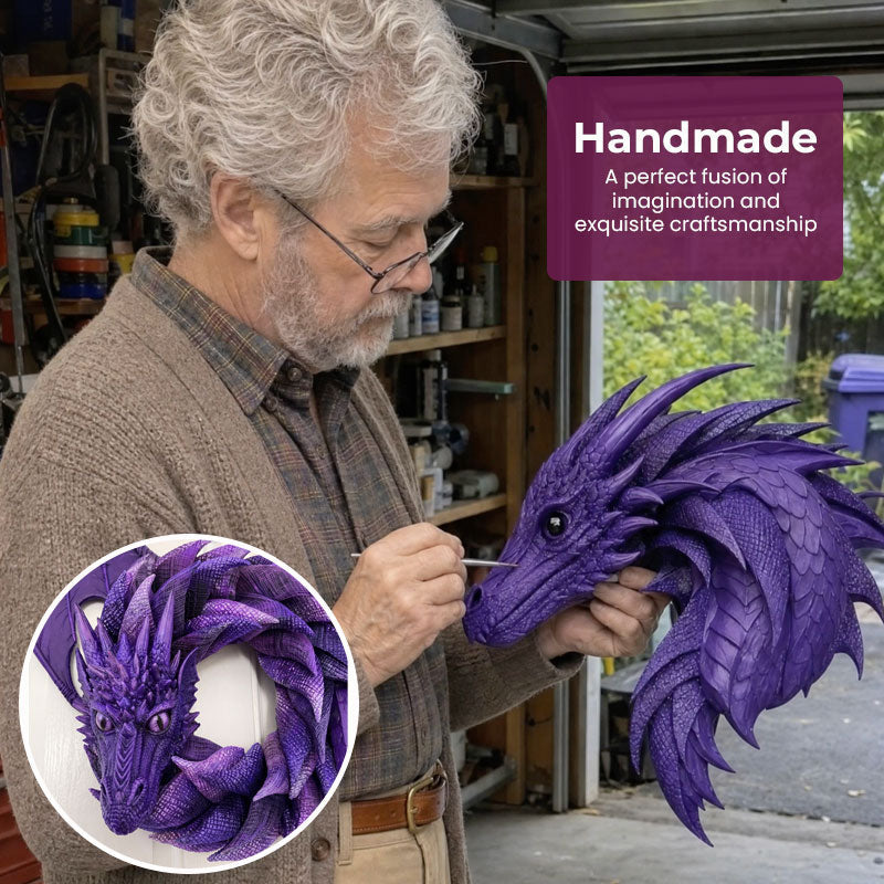 ✨Handmade Dragon Garland - Mythological Ornament for Indoor and Outdoor