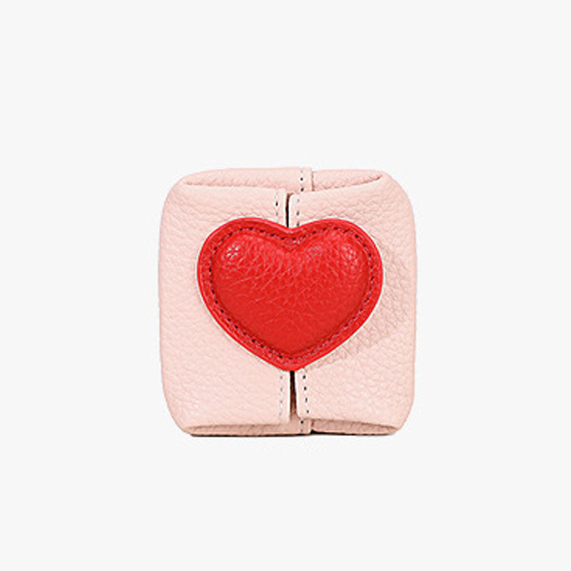 🥹💖A small, divine luxury gift for jewelry lovers --Sweetheart Mini Leather Clutch